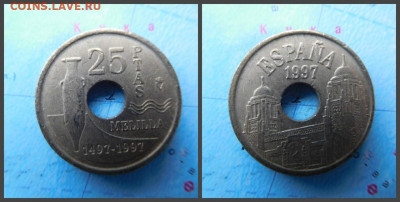 Испания 25 песет, 1997 Мелилья - 49