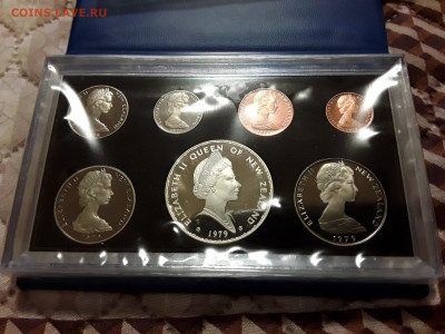 Новая Зеландия. Набор из 7 монет 1979 г. Proof. До 03.10.19. - 20190929_141536