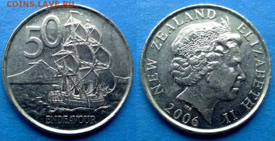 Магнетик) до 5.10 - Новая Зеландия 50 центов, 2006