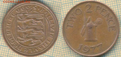 Гернси 2 пенса 1977 г., до 4.10.2019 г. 22.00 по Москве - Гернси 2 пенса 1977  6208
