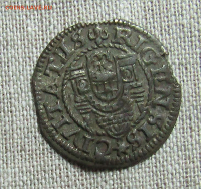 Вольная Рига 1575г. шиллинг - IMG_1633.JPG
