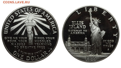 США. 1 доллар 1986 г. Proof. Статуя свободы. До 03.10.19. - DSH_4089.JPG