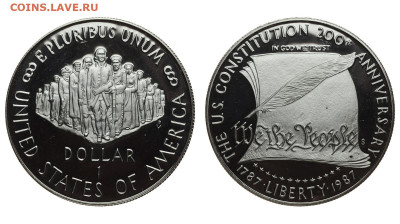 США. 1 доллар 1987 г. Proof. 200 лет конституц. До 03.10.19. - DSH_4091.JPG