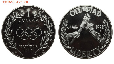 США. 1 доллар 1988 г. Proof. Олимпиада. До 03.12.19. - DSH_4093.JPG
