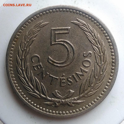 Уругвай 5 сентесимо 1953 года до 02.10.2019 - IMG_20190920_120353