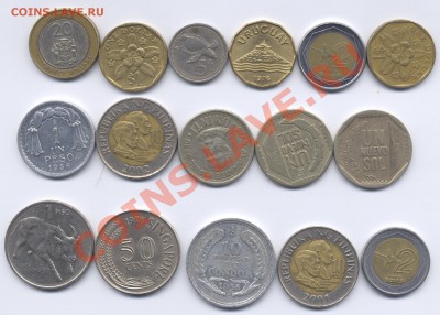 Иностранные монеты распродажа!!! - вновь по 50