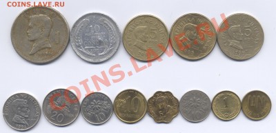 Иностранные монеты распродажа!!! - вновь по 30