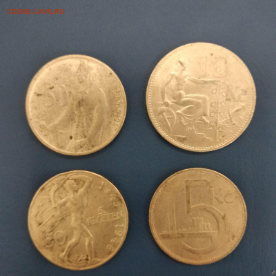 Чехословакия.4 монеты.02.10 - 1569836016159.
