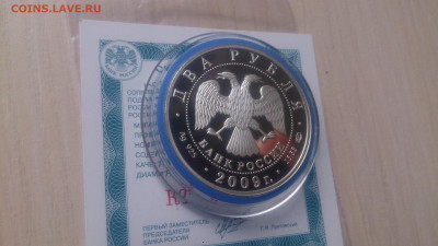 2 Рубля 2009 Кольцов( Сертификат) до 6.10 22.10 МСК - DSC_0254.JPG