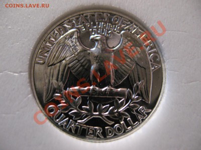 США 25центов 1963год  серебро, до 24.07.11 21-00МСК - сша 1963 002