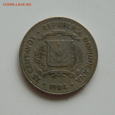 Доминиканская Республика 25 сентаво 1984 года. до 05.10.2019 - DSCN9932.JPG