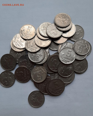 Лот 5 копеек 2000 г М  (50шт.) до 2.10 в 22.00 - 20190930_150152