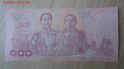 ТАЙЛАНД 100 БАТ 2018 ГОД UNС - DSC06579.JPG