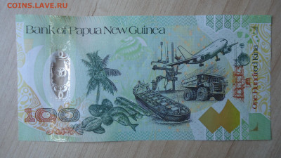 ПАПУА НОВАЯ ГВИНЕЯ 100 КИНА 2008 UNC ЮБИЛЕЙНАЯ - DSC06597.JPG
