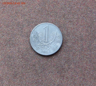 Богемия и Моравия - 1 крона - IMG_0028.JPG