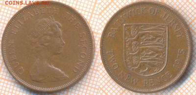 Джерси 2 пенса 1975 г. , до - Джерси 2 пенса 1975  6954