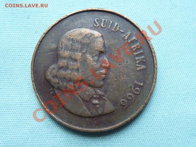 ЮЖНАЯ АФРИКА 2 cents 1966г.АНТИЛОПА ГНУ до 26.07.11 г. в 22 - MEMO0024.JPG