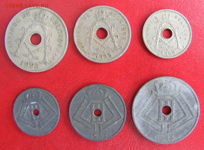 Бельгия 6 монет 1923-1945 до 6.10 в 22.10 по МСК - Бельгия 6 монет 1923-1945 (2).JPG