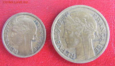 Франция 1 и 0,5 франка 1939  до 6.10 в 22.10 по МСК - Франция 1 и 0,5 франка 1939 (2).JPG
