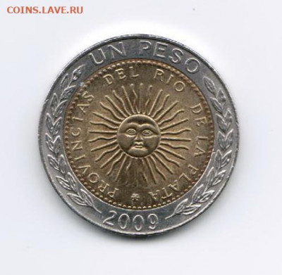 АРГЕНТИНА - 1 песо 2009 (БИМ) до 04.10.19 22-00 - ин-11.jpeg-1-4