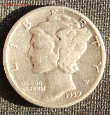С РУБ. USA ONE DIME 1939г. МЕРКУРИ до 7.10. в 22-00 - IMG_8314.JPG