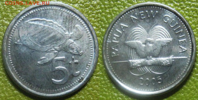Папуа Новая Гвинея 5 тойя 2003 г До 03-10 в 22-00 мск - Папуа 5 той