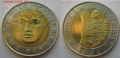 ФИНЛЯНДИЯ 25 марок 2001. ЧМ по лыжам в Лахти. 07.10.2019 - 078 — копия.JPG