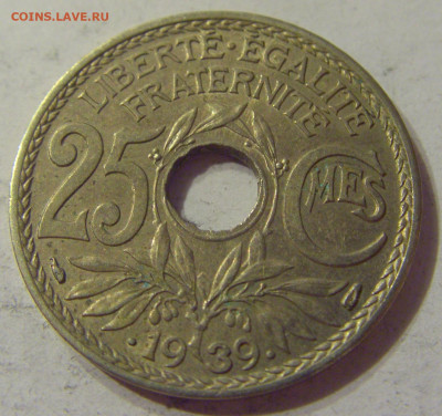 25 сантим 1939 Франция №1 07.10.2019 22:00 МСК - CIMG1006.JPG