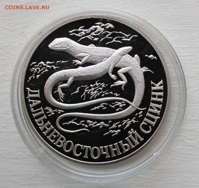 1 Рубль 1998 Дальневосточный Сцинк Красная Книга серебро - IMG_20191003_142202