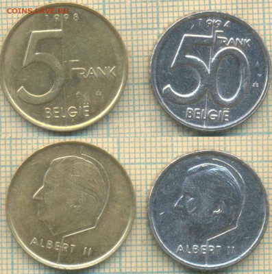 Бельгия 50 франков 1994 г. плюс , до 9.10.2019 г. 22.00 по - Бельгия 2 мон 6515