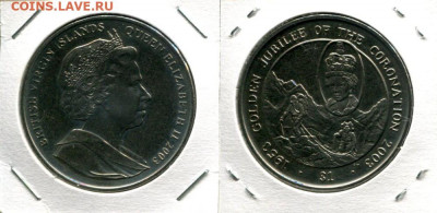 Бр.Виргинские о-ва 1$ разные по ФИКС до 08.10.19 22-00 мск - BVI-1$-2003-GJalp