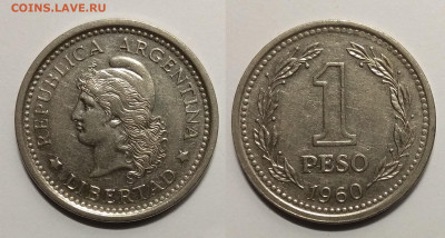 Аргентина 1 песо 1960 года - 8.10 22:00 мск - IMG_20191001_063038