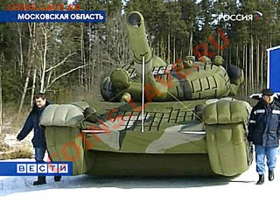 Британская газета высмеяла «резиновую мощь» армии РФ - резина