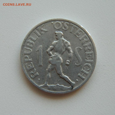 Австрия 1 шиллинг 1947 год. до 09.10.19 - DSCN9947.JPG
