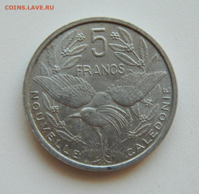 Французская Новая Каледония 5 франка 1952 г.(Фауна) до 09.10 - DSCN9933.JPG