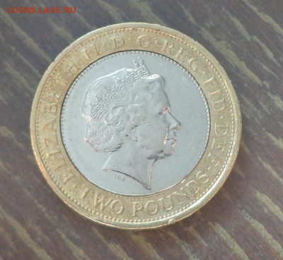 АНГЛИЯ - 2ф. БИМ 350 ЛЕТ ЗОЛОТОЙ ГИНЕЕ до 11.10, 22.00 - Великобритания 2 ф 2013 350 л золотой гинее_2