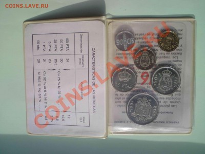 Прошу оценить годовой набор испании 1975 BU - DSC00073