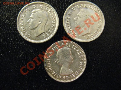 3 монеты 3пенса 1938,51,57 до 26.07.2011 21-00МСК - 3пенса 003