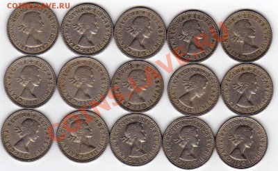 Великобритания 6 пенсов 1953-67 15шт. до 25.07.11 в 22.00мск - img615