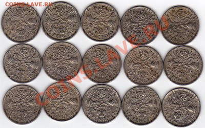 Великобритания 6 пенсов 1953-67 15шт. до 25.07.11 в 22.00мск - img616