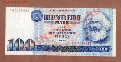 100-МАРОК 1975.--ДО.25.07.11-22:00 МСК. - 100-МАРОК ГДР. 1975.