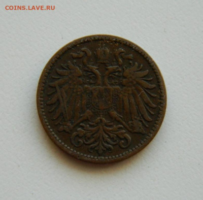 Австрия 2 геллера 1896 г. до 10.10.19 - DSCN0010.JPG