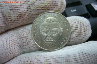 2 марки 1990 ФРГ - пара монет - 09-10-19 - 23-10 мск - P2170803.JPG
