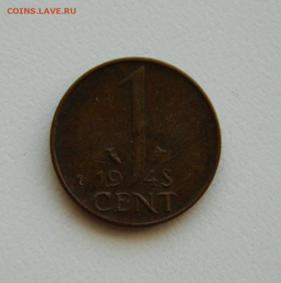 Нидерланды 1 цент 1948 г. до 10.10.19 - DSCN0023.JPG