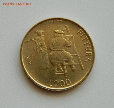 Сан-Марино 200 лир 1997 г.  до 10.10.19 - DSCN0029.JPG