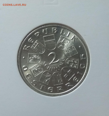 С 200 р. Австрия 2 шиллинга 1932. Йозеф Гайдн. - 137269837