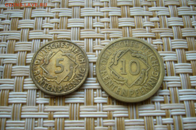 5 + 10 пфеннигов 1924 - 10-10-19 - 23-10 мск - P1900994.JPG