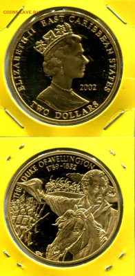 Восточные Карибы 2$ 2002 Велингтон до 11.10.19 22-00 мск - ECS-2$ Vellington