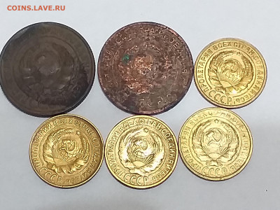 лот 2 копейки с 1924-1930 год - 20191003_225413