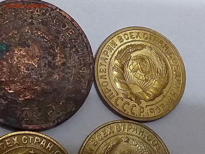 лот 2 копейки с 1924-1930 год - 20191003_225504